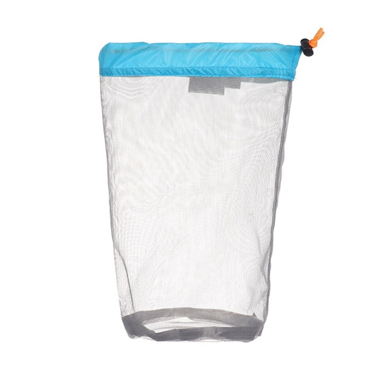 LUCKSTONE WSD2005020 Lightweight Mesh Organizing Storage Bag, Size:, S (Gray Blue), M (Gray Orange), L (Gray Green), XL (Gray Blue), XXL (Gray Black), S (Black Blue), M (Black Orange), L (Black Green), XL (Black Blue), XXL (Black Black)