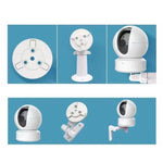 5pcs /Pack 54mm Round Base Mount Bracket for EZVIZ Security Cameras - Trustpick