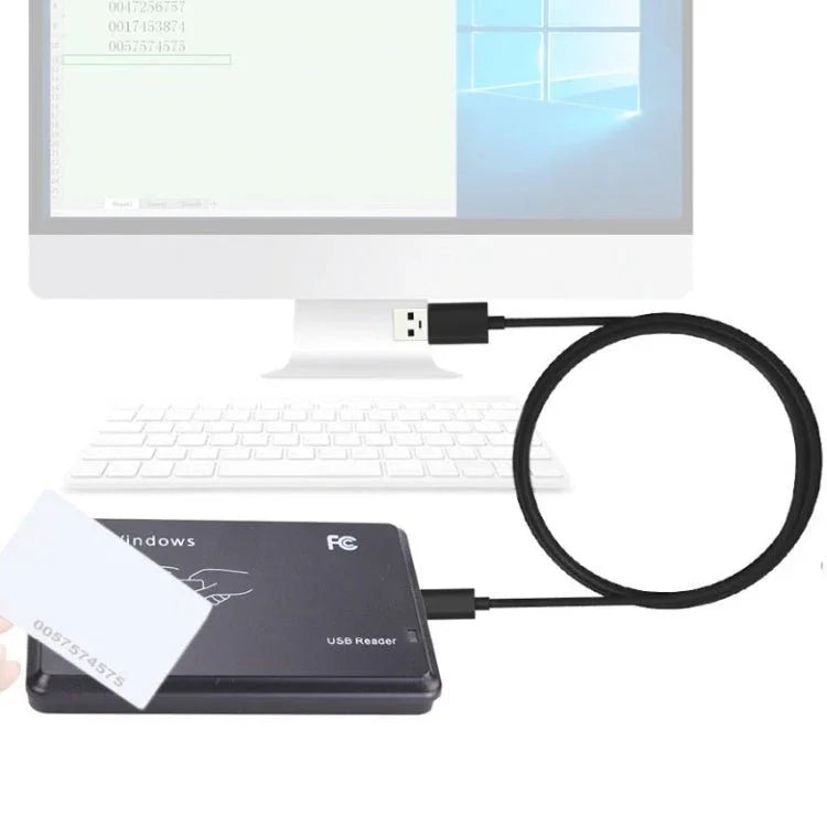 5W USB Interface Inductive Card Reader for IC / ID Card - Trustpick