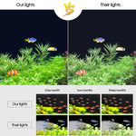 XY-30K 水族箱玻璃魚缸 LED 水生支架燈，美規插頭，XY-30K