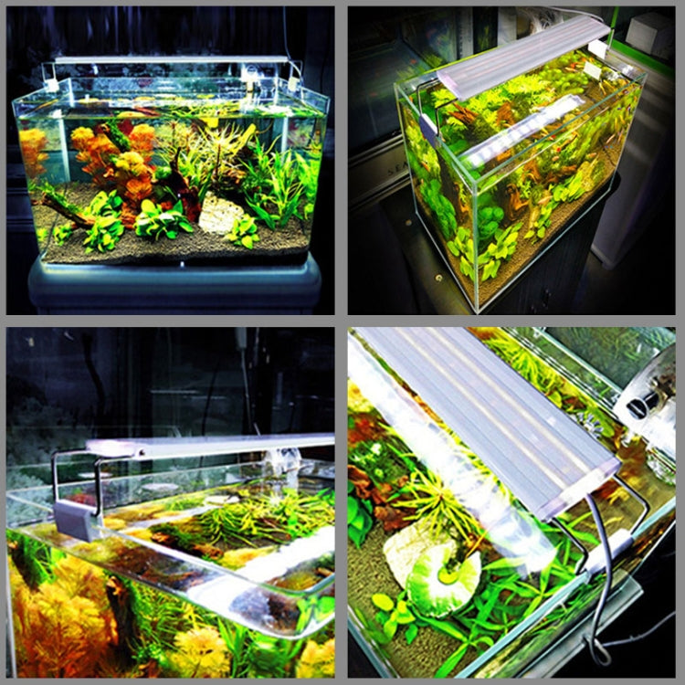 XY-60K 三排水族箱玻璃魚缸 LED 水族支架燈，美規插頭，XY-60K 三排