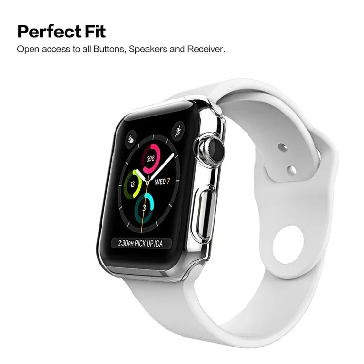 適用於 Apple Watch Series 3 / 2 / 1 42mm 透明 PC 保護殼，適用於 Apple Watch Series 3 / 2 / 1 42mm