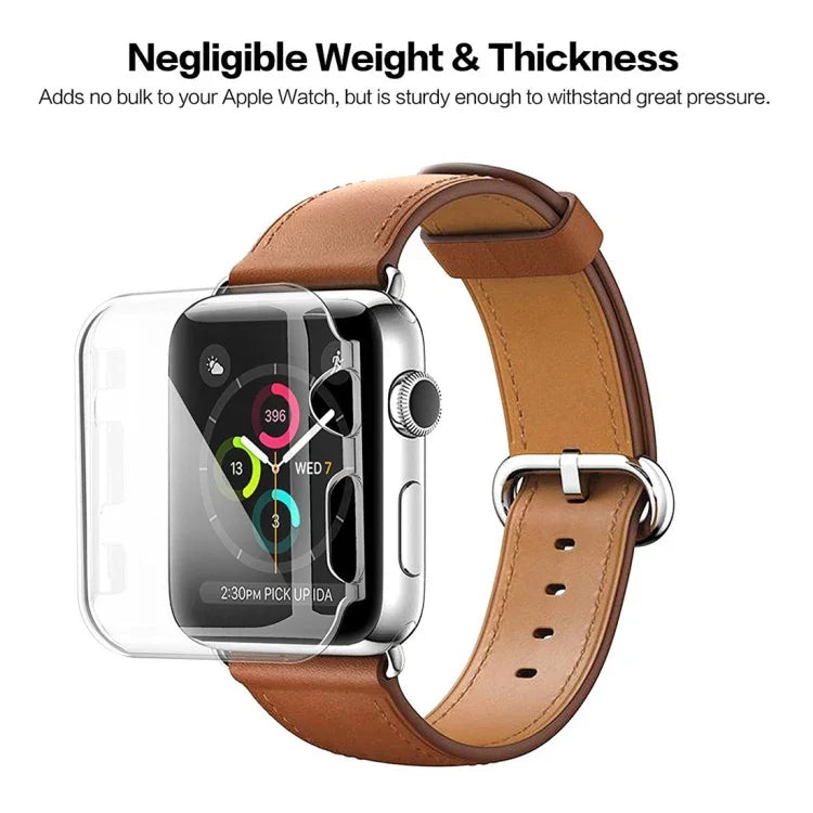 適用於 Apple Watch Series 3 / 2 / 1 42mm 透明 PC 保護殼，適用於 Apple Watch Series 3 / 2 / 1 42mm