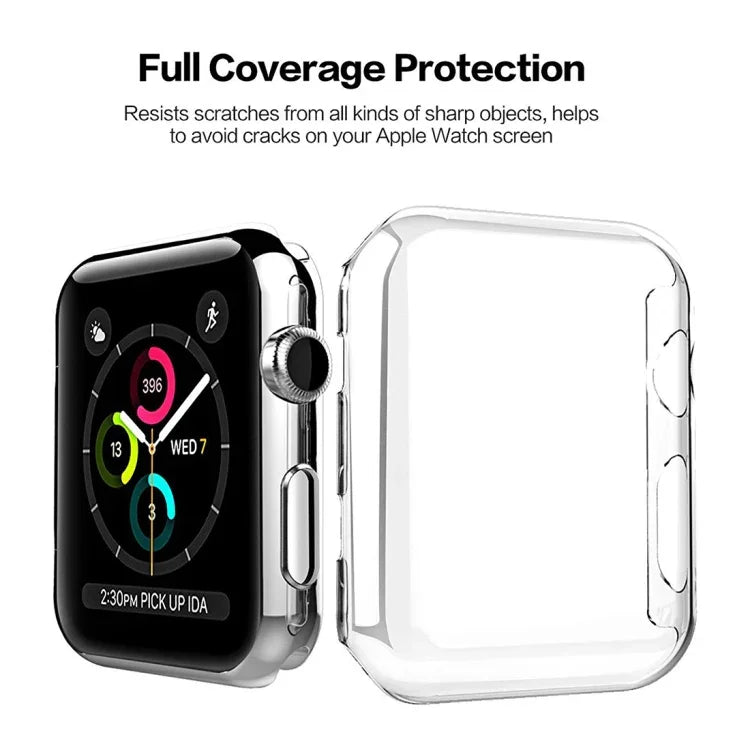 適用於 Apple Watch Series 3 / 2 / 1 42mm 透明 PC 保護殼，適用於 Apple Watch Series 3 / 2 / 1 42mm