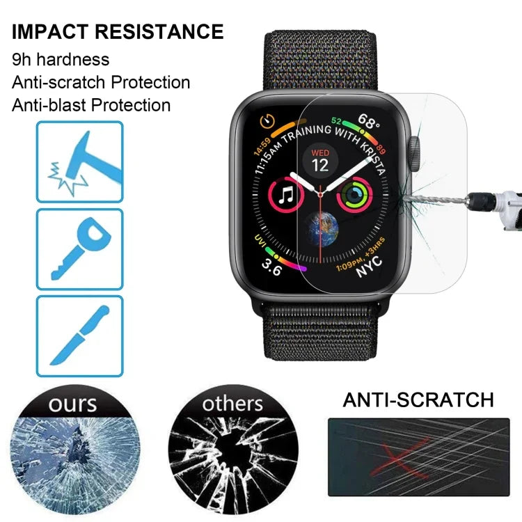 ENKAY Hat-Prince 3D 全屏 PET 曲面熱彎高清螢幕保護貼，適用於 Apple Watch Series 6 / 5 / 4 / Watch SE 40毫米，適用於 Apple Watch Series 6 / 5 / 4 / Watch SE 40毫米