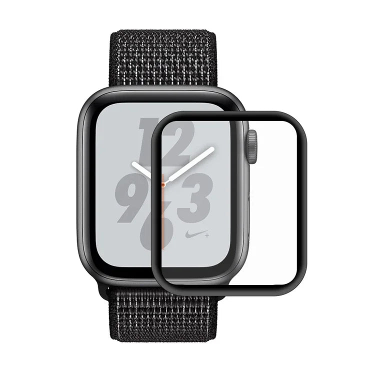 ENKAY Hat-Prince 3D 全螢幕電鍍 PET 曲面熱彎高清螢幕保護貼，適用 Apple Watch Series 6 / 5 / 4 / Watch SE 44mm