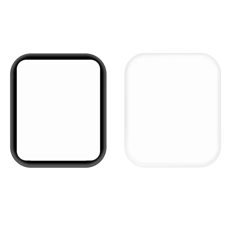 2 件 ENKAY Hat-Prince 3D 全屏 PET + 3D 全屏電鍍 PET 曲面熱彎高清螢幕保護貼，適用於 Apple Watch Series 6 / 5 / 4 / Watch SE 44mm