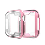 全覆蓋電鍍 TPU 保護殼，適用於 Apple Watch Series 6 / 5 / 4 / Watch SE 40mm，適用於 Series 5 & 4 40mm