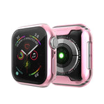 全覆蓋電鍍 TPU 保護殼，適用於 Apple Watch Series 6 / 5 / 4 / Watch SE 40mm，適用於 Series 5 & 4 40mm