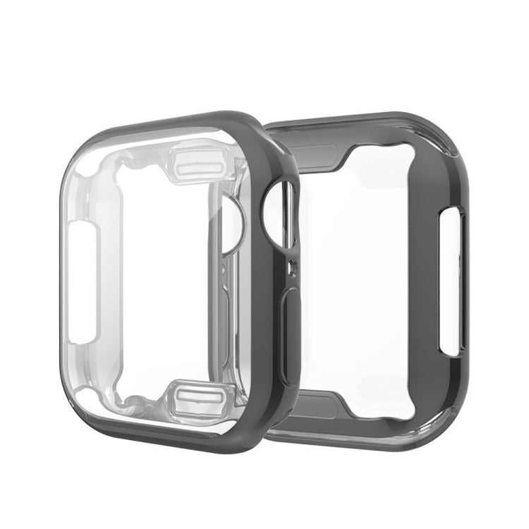 全覆蓋電鍍 TPU 保護殼，適用 Apple Watch Series 6 / 5 / 4 / Watch SE 44mm