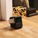 復古風格矽膠 Apple Watch 充電座支架