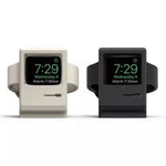 復古風格矽膠 Apple Watch 充電座支架