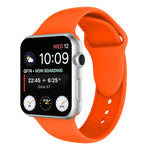 雙鉚釘矽膠錶帶，適用於 Apple Watch Series 3 & 2 & 1 42毫米，Apple Watch 42毫米