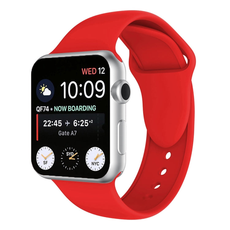 雙鉚釘矽膠錶帶，適用於 Apple Watch Series 3 & 2 & 1 42毫米，Apple Watch 42毫米