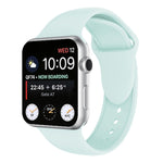雙鉚釘矽膠錶帶，適用於 Apple Watch Series 3 & 2 & 1 42毫米，Apple Watch 42毫米