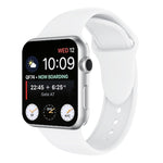 雙鉚釘矽膠錶帶，適用於 Apple Watch Series 3 & 2 & 1 42毫米，Apple Watch 42毫米