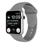 雙鉚釘矽膠錶帶，適用於 Apple Watch Series 3 & 2 & 1 38mm，Apple Watch 38mm