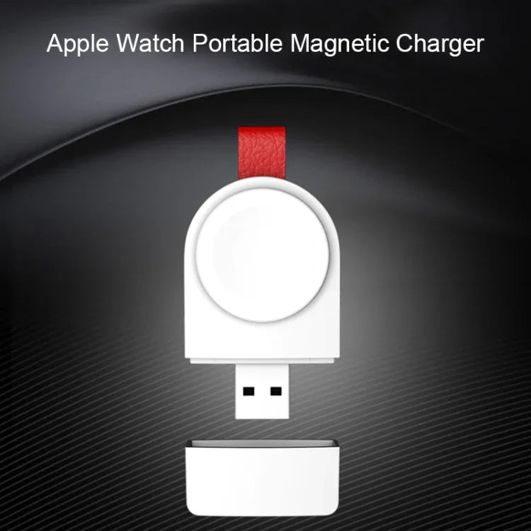 A3 通用便攜 Qi 標準磁吸無線充電器，適用於 Apple Watch Series 4 & 3 & 2 & 1