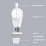 B2 通用便攜 Qi 標準磁吸 USB 無線充電器，適用於 Apple Watch Series 4 & 3 & 2 & 1
