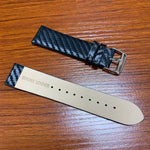真皮碳纖維錶帶，適用於 Apple Watch Series 5 & 4 40mm 及 Series 3 & 2 & 1 38mm