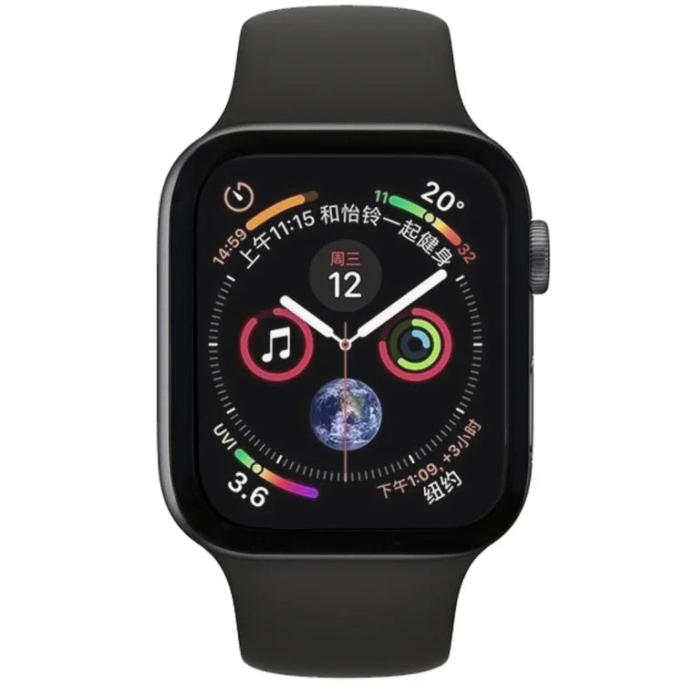 9H 3D 邊緣膠全屏鋼化玻璃膜，適用於 Apple Watch Series 6 / 5 / 4 / Watch SE 40mm，適用於 Apple Watch Series 6 / 5 / 4 / Watch SE 40mm
