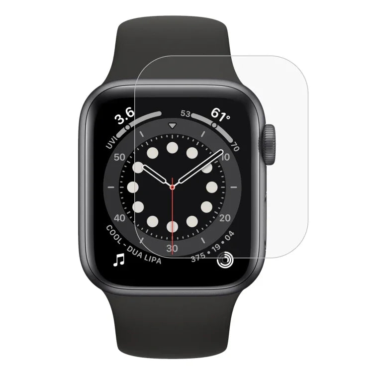9H 2.5D 鋼化玻璃保護膜，適用於 Apple Watch Series 6 / 5 / 4 / Watch SE 44毫米，適用於 Apple Watch Series 6 / 5 / 4 / Watch SE 44毫米