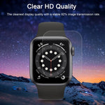9H 2.5D 鋼化玻璃保護膜，適用於 Apple Watch Series 6 / 5 / 4 / Watch SE 44毫米，適用於 Apple Watch Series 6 / 5 / 4 / Watch SE 44毫米