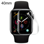 Apple Watch Series 5 & 4 40mm 柔性水凝膜全覆蓋前保護貼，適用於 Apple Watch Series 5 & 4 40mm（1片）