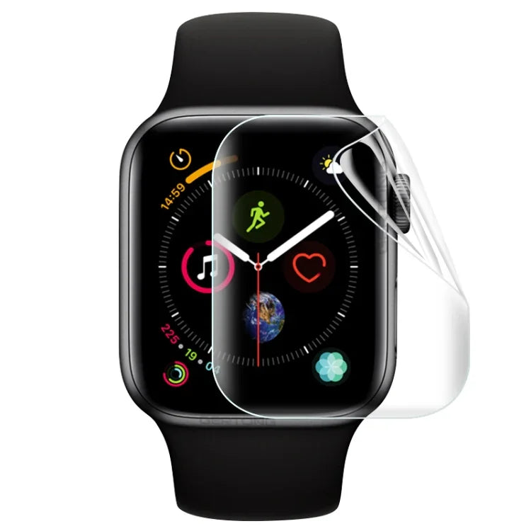 Apple Watch Series 5 & 4 40mm 柔性水凝膜全覆蓋前保護貼，適用於 Apple Watch Series 5 & 4 40mm（1片）
