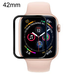 適用於 Apple Watch Series 3 / 2 / 1 42mm 軟性 PET 膜全覆蓋螢幕保護貼，適用於 Apple Watch Series 3 / 2 / 1 42mm