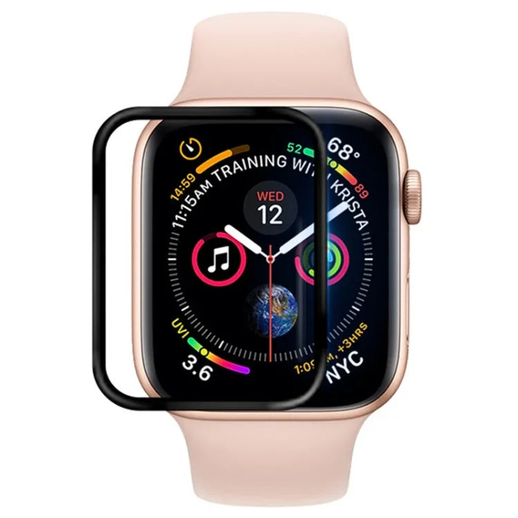 適用於 Apple Watch Series 3 / 2 / 1 42mm 軟性 PET 膜全覆蓋螢幕保護貼，適用於 Apple Watch Series 3 / 2 / 1 42mm
