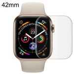 適用於 Apple Watch Series 3 / 2 / 1 42mm 軟性 PET 膜全覆蓋螢幕保護貼，適用於 Apple Watch Series 3 / 2 / 1 42mm