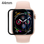 適用於 Apple Watch Series 6 / 5 / 4 / Watch SE 44mm 柔軟 PET 膜全覆蓋螢幕保護貼，適用於 Apple Watch Series 6 / 5 / 4 / Watch SE 44mm，適用於 Apple Watch Series 6 / 5 / 4 / Watch SE 44mm（透明）（1 件）