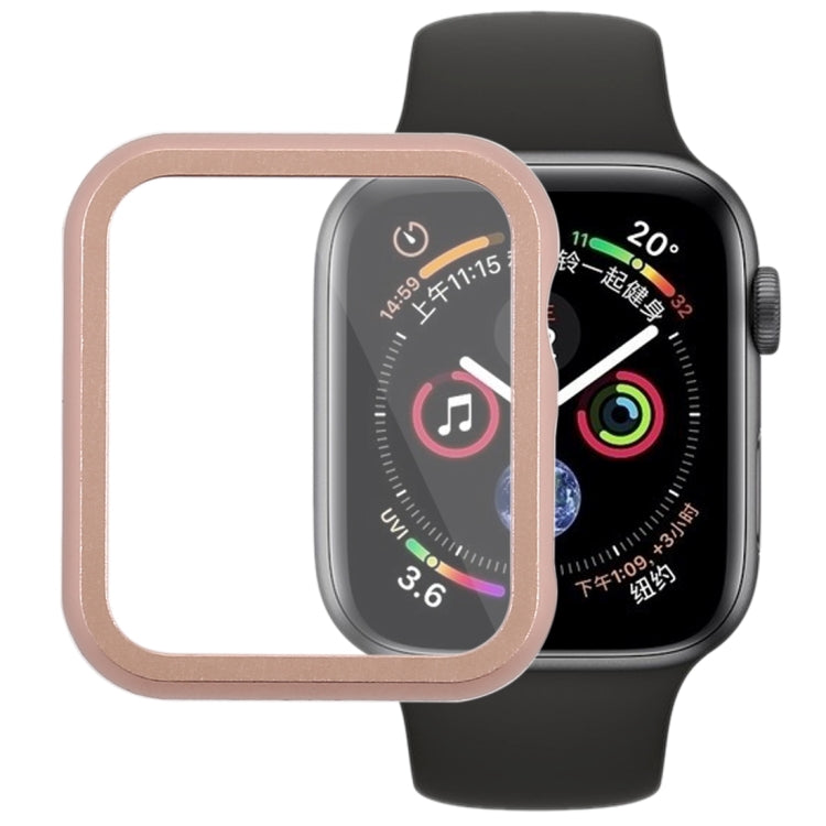 金屬前框保護殼，適用於 Apple Watch Series 6 / 5 / 4 / Watch SE 40mm，適用於 Apple Watch Series 6 / 5 / 4 / Watch SE 40mm