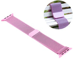 變色磁吸尼龍錶帶，適用於 Apple Watch Series 7 41mm / 6 & SE & 5 & 4 40mm / 3 & 2 & 1 38mm，40mm