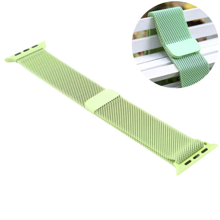 變色磁吸尼龍錶帶，適用於 Apple Watch Series 7 41mm / 6 & SE & 5 & 4 40mm / 3 & 2 & 1 38mm，40mm