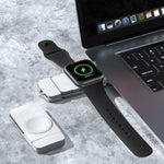 U8 USB / Type-C 磁吸無線充電快速充電器，適用於 Apple Watch 系列，U8