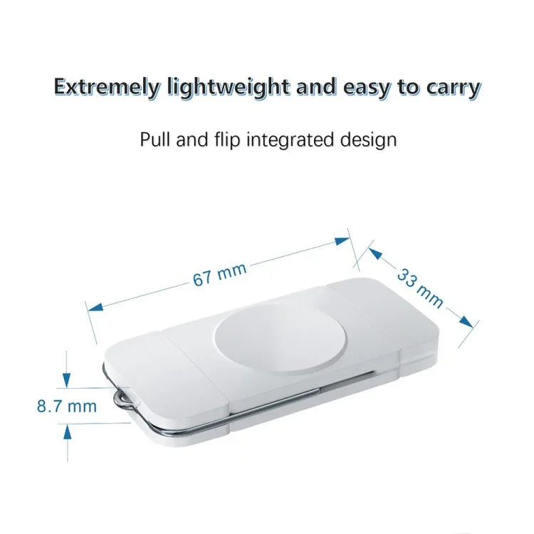 U8 USB / Type-C 磁吸無線充電快速充電器，適用於 Apple Watch 系列，U8