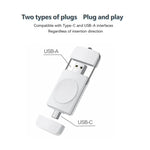 U8S USB / Type-C 磁吸無線充電器 快充 適用於 Samsung Watch 3 / 4、4 Classic、Active 1 / 2
