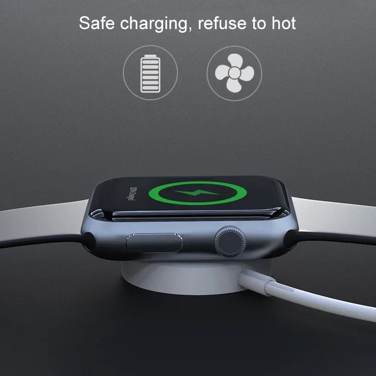 2米磁吸無線充電器，適用於 Apple Watch Series Ultra & 10 / 9 / 8 / 7 / 6 / 5 / 4 / 3 / 2，2米