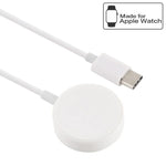 2m Type-C 通用便攜磁吸無線充電器，適用於 Apple Watch Ultra & Ultra 2 & Series 9 & 8 & 7 & 6 & 5 & 4 & 3 & 2，2m