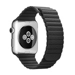 適用於 Apple Watch 38mm 環形磁吸扣 PU 皮革錶帶