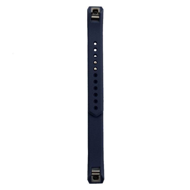 For Fitbit Alta Watch Oblique Texture Silicone Watchband, Large Size, Length: about 22cm