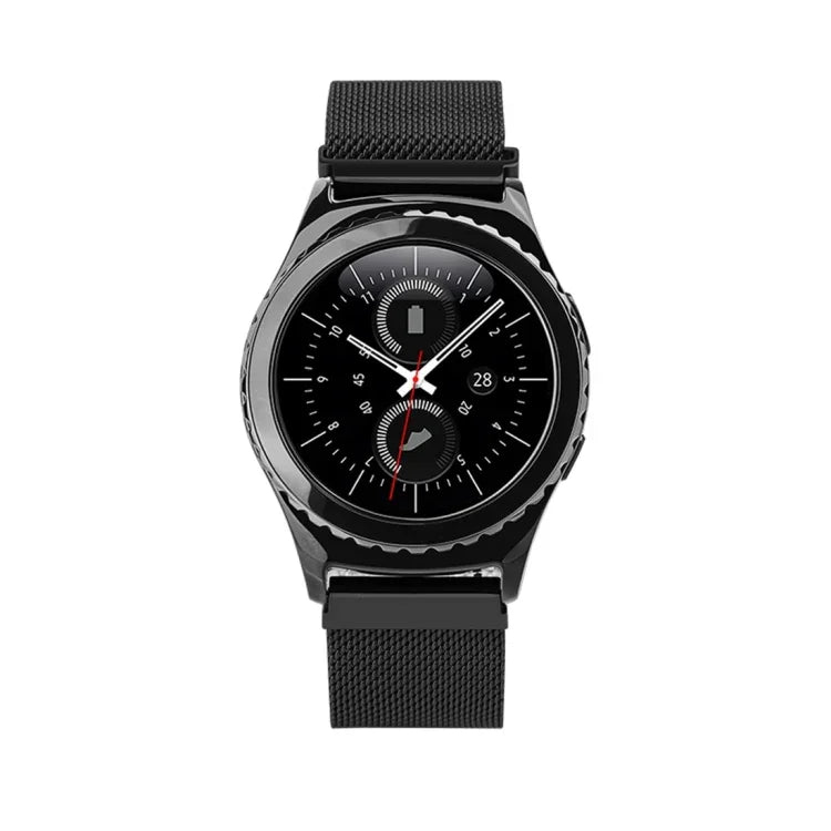 錶環磁吸扣 不鏽鋼錶帶，適用於 Samsung Gear S2 Classic / S2