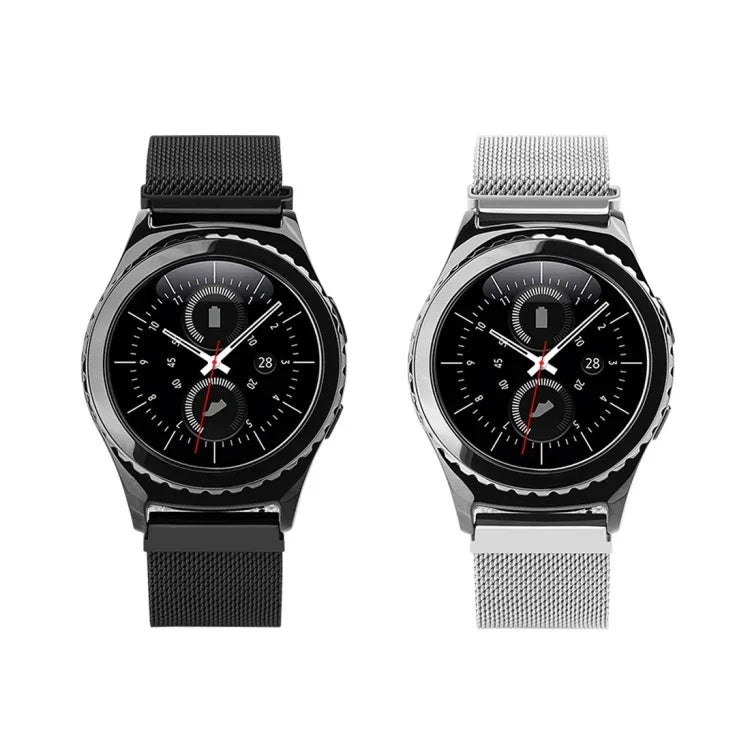 錶環磁吸扣 不鏽鋼錶帶，適用於 Samsung Gear S2 Classic / S2