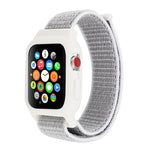 適用於 Apple Watch Ultra 49mm 及 Watch Ultra 2 49mm / Series 10 46mm / 9&8&7 45mm / SE 3&SE 2&6&SE&5&4 44mm / 3&2&1 42mm 尼龍錶帶，帶鉤環式魔鬼氈，適用於 Apple Watch Ultra 49mm / Series 8&7 45mm / SE 2&6&SE&5&4 44mm / 3&2&1 42mm