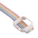 適用於 Apple Watch Ultra 49mm 及 Watch Ultra 2 49mm / Series 10 46mm / 9&8&7 45mm / SE 3&SE 2&6&SE&5&4 44mm / 3&2&1 42mm 尼龍錶帶，帶鉤環式魔鬼氈，適用於 Apple Watch Ultra 49mm / Series 8&7 45mm / SE 2&6&SE&5&4 44mm / 3&2&1 42mm