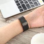 適用於 Apple Watch Series 3 & 2 & 1 42mm 不鏽鋼錶帶，適用 Apple Watch 42mm