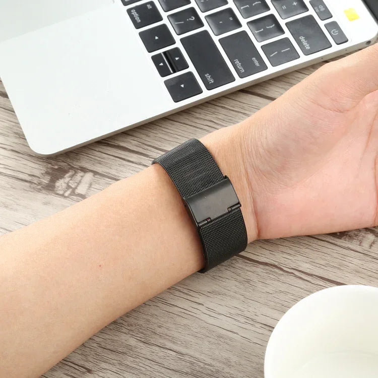 適用於 Apple Watch Series 3 & 2 & 1 38mm 不鏽鋼錶帶，適用 Apple Watch 38mm
