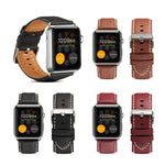 Denior 環保奢華汽車皮革錶帶，適用 Apple Watch Series 10 42mm / 9&8&7 41mm / SE 3&SE 2&6&SE&5&4 40mm / 3&2&1 38mm